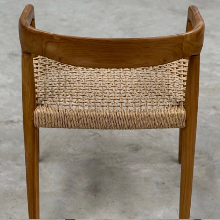 Sillón Bali Kraft Laqueado en Madera Teka Natural - Vista 4