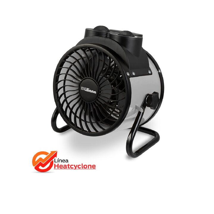 Caloventor Liliana "heatcyclone" Gris 1200/2400w CFI700G - Vista 1