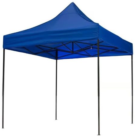 Gazebo 3x3 De Hierro Sin Paredes Fi-Gzbply-Az Azul Kassel