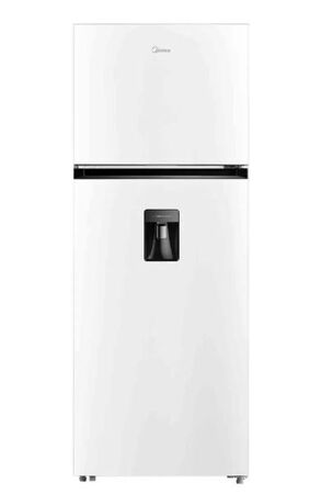 Heladera  No Frost Inverter Midea 412l Con Dispenser Mdrt580mte01adw Blanco