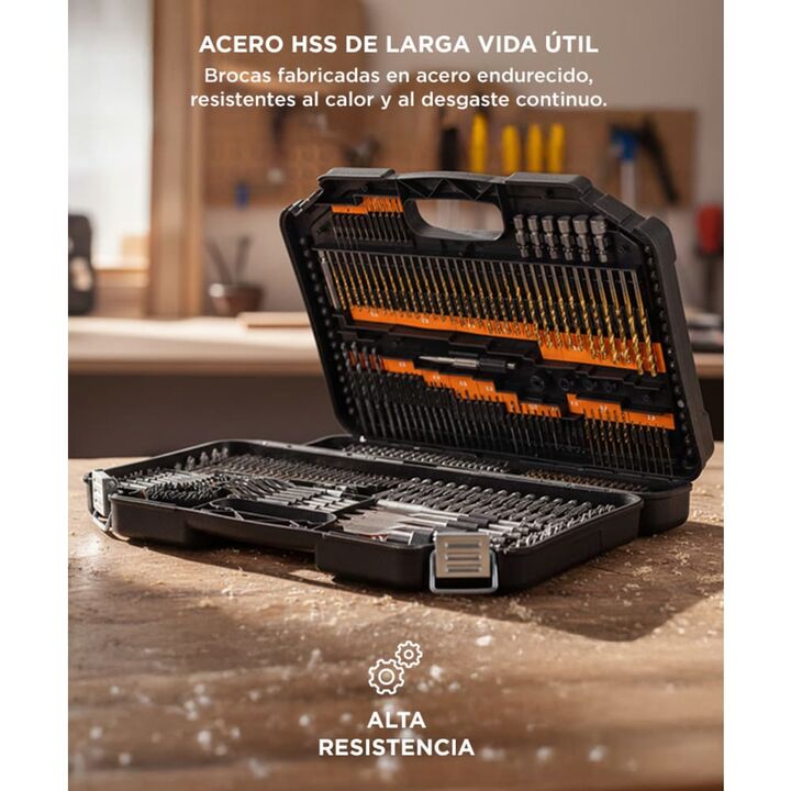 Juego de Mechas Para Taladro Gadnic DL246 246 brocas - Vista 4