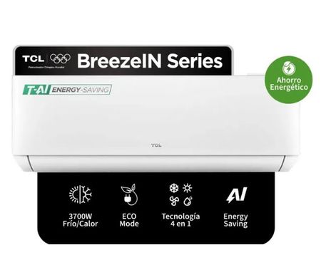 AIRE ACONDICIONADO TCL 3700W  BreezeIN IA