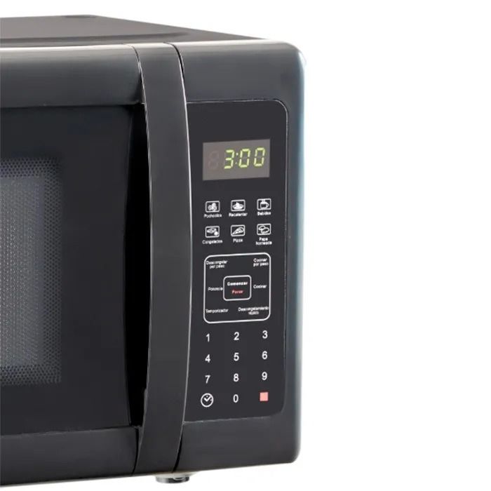 Microondas Kanji KJH-MW2XLX001-Black 20 Lts Digital 1000 Watts - Vista 5