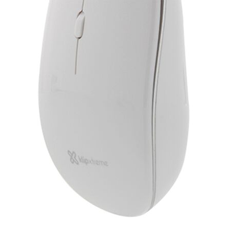 Mouse Klipxtreme Arrow Inalámbrico Delgado de 4 Botones Blanco