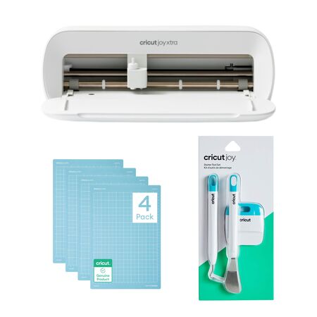 Cricut Joy Xtra Plotter De Corte E Impresión Color Bluetooth+Tapete LightGrip X4+Kit 3 Herramientas Básicas