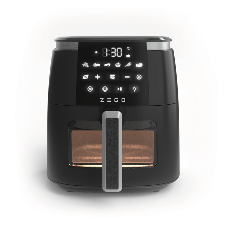 Freidora De Aire Zego 6lts 1500w Cventana Digital 6 En 1 - Vista 1