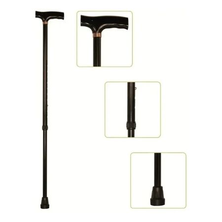 Baston Ortopedico Altura Regulable De Aluminio Jl930l