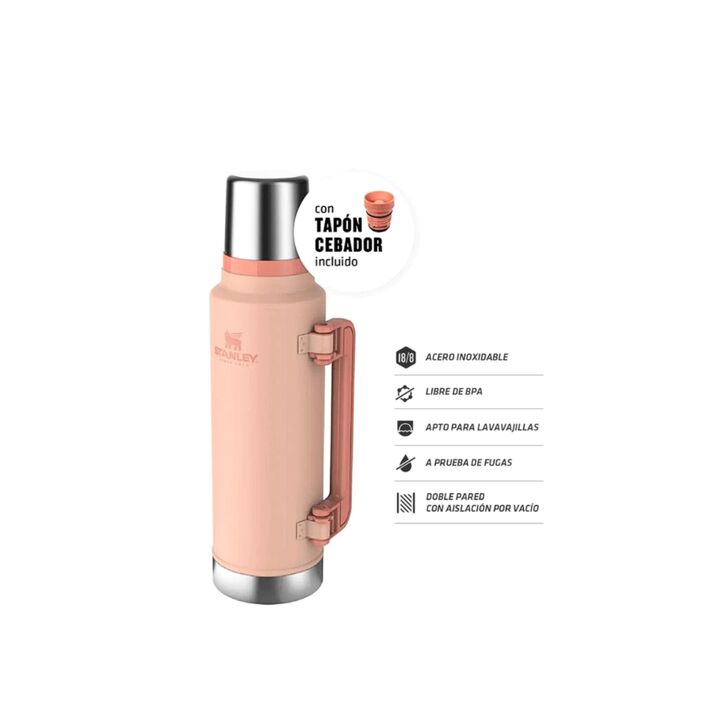 TERMO STANLEY 1.4 LTS CLASSIC BOTTLE (C:ROSA) - Vista 3