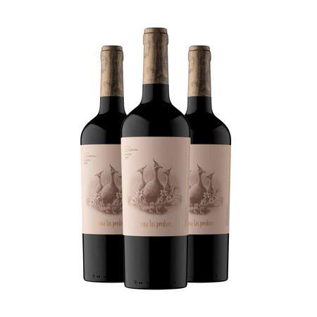Vino Tinto Las Perdices Reserva Malbec Caja x 3