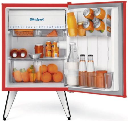 Heladera Whirlpool 76L Wra09R3 Rojo