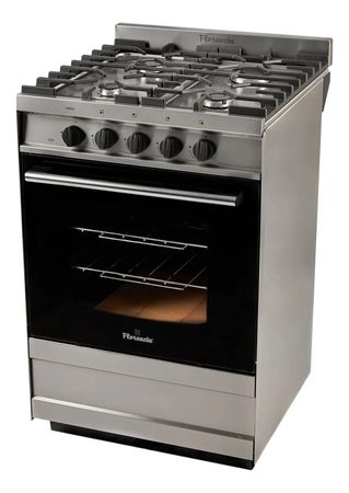 Cocina Industrial Florencia 5818 Color Gris Oscuro de uso comercial