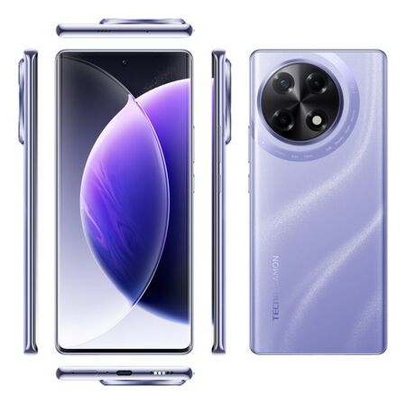 Tecno Camon 30s 128 + 6gb Nebula Violet