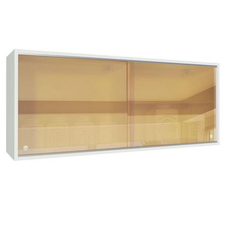 Alacena Cocina Madesa Puertas Corredizas De Vidrio 120 Cm