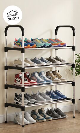 Zapatero organizador con 4 estantes portable