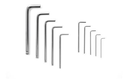 Set de Llaves L Allen Bremen 10 Piezas Cortas Milimetro