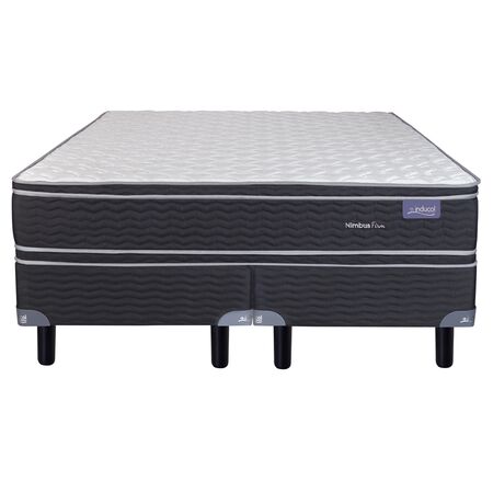 Colchon y Sommier Inducol Nimbus Firm Super king 200x200x26 Espuma de Alta Densidad Doble Pillow