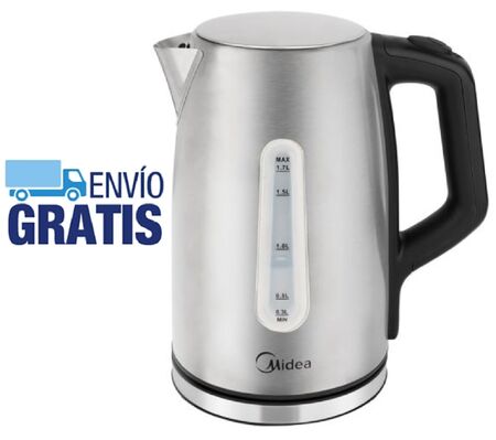 Pava Eléctrica Inox Midea 1.7L EK-DC17XAR1