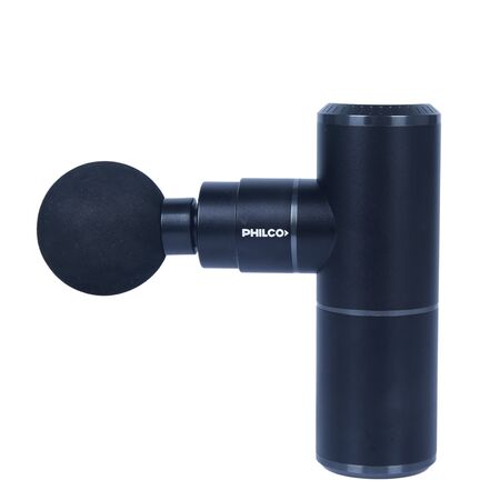 Pistola Masajeadora Inalambrica 4 Cabezales 10W Philco WELMG29N