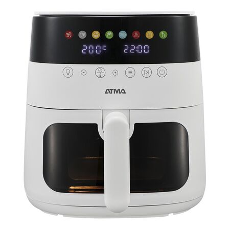 Freidora de Aire Digital ATMA 8 Litros Blanca FR248AWP