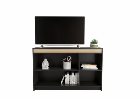 BAHIUT VAJILLERO TABLE´S (1155-CNO) ABIERTO NEGRO M./OLMO F.
