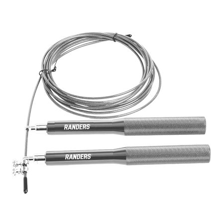 Soga De Salto ARG-011G Randers Rulemanes Aluminio Crossfit Gris