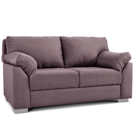 Sillon 2 Cuerpos Tobago Tapizado Shot Morado Antimanchas Espacity