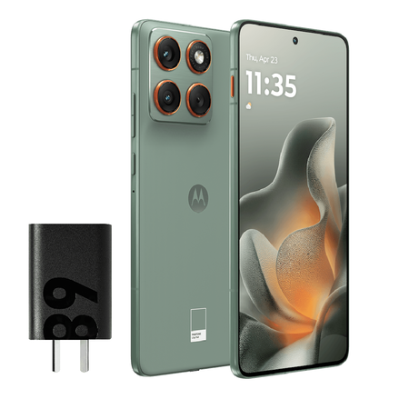 Celular Motorola EDGE 70 (512+12GB) Pantone Lily Pad