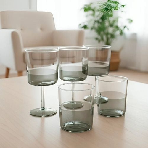 Set 6 Vasos Sakura 350ml Moonstone Grey Radiance Series Moonstone Grey - Vista 4