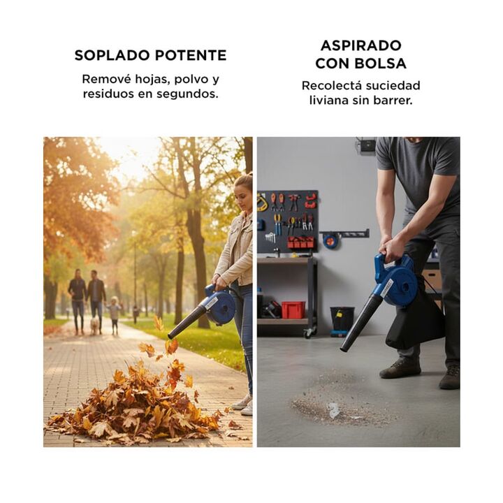 Sopladora Electrica Portátil Gadnic SP450 720W Alta Potencia - Vista 5