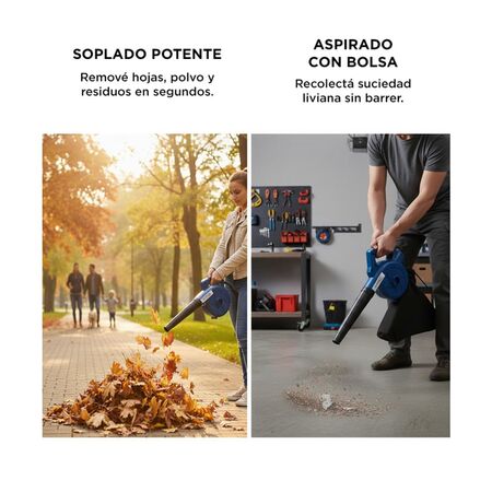 Sopladora Electrica Portátil Gadnic SP450 720W Alta Potencia