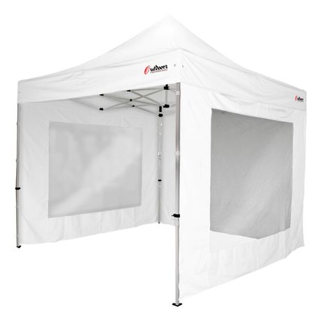 Gazebo Ipanema Outdoors 3 X 3 De Aluminio Con Ventana Blanco