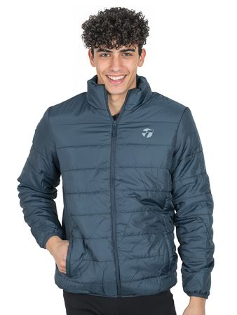 Campera Topper Hombre Moda Azul Petróleo