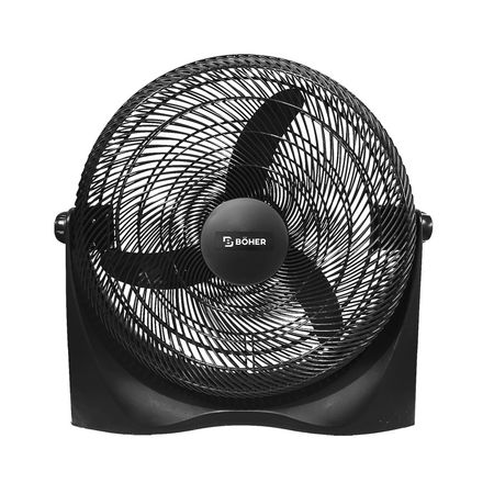 VENT. TURBO BOHER 20 BOTF20N NEGRO 2 EN 1 REDONDO