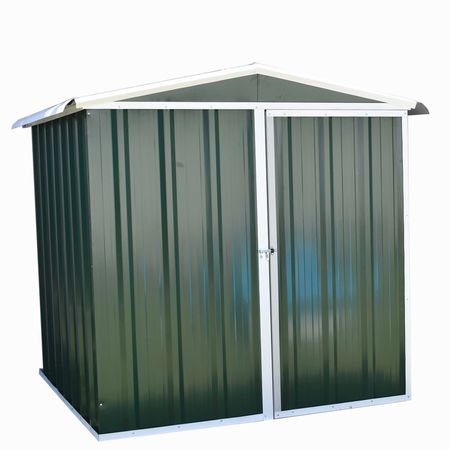 Armario Deposito Galpon de jardin Casi 2x1x2 Verde DON ACERO