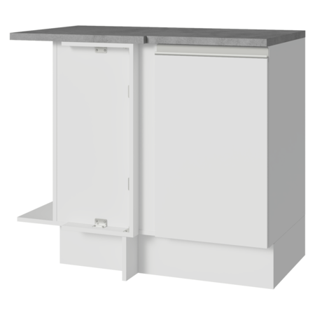 Bajo Mesada De Esquina Con Mesada Madesa Glamy 1 Puerta 01