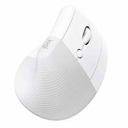 Mouse Logitech Lift Vertical White Wireless 2.4GHz Bluetooth