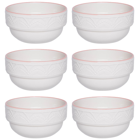 Serena Sweet - Set X 6 Bowls 500 Cc Oxford