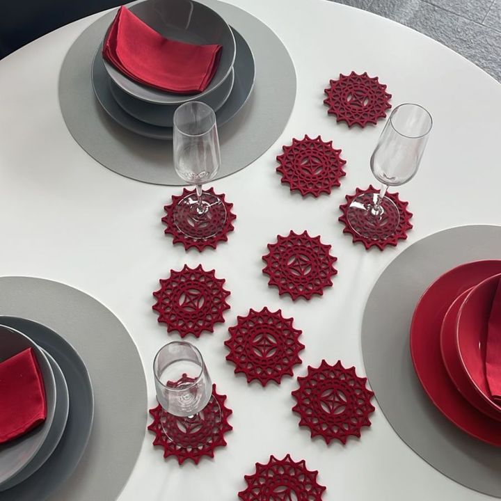JUEGO VAJILLA X 20 PIEZAS UNNI RED - Vista 2