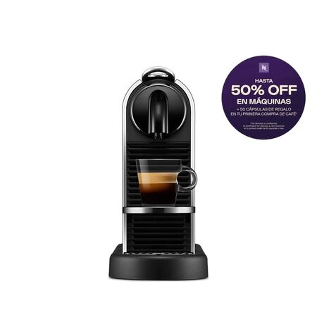 Cafetera Nespresso Citiz Platinum Automatica Plateada D140-AR-ME-NE