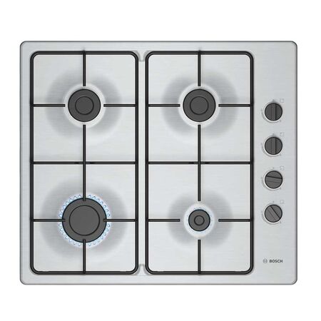 Anafe a Gas 4 Hornallas Bosch PBP6B5K80 60 Cm