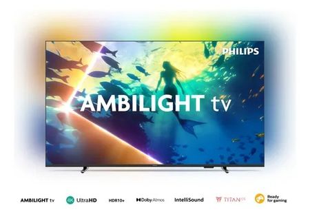 Smart Tv 4k 55 Philips Ambilight 55pud8100 Hdr10+ Dolby Voz