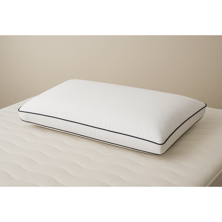 Almohada Ayfa Fibra Linea Hotelera Con Funda Y Cierre 80cm