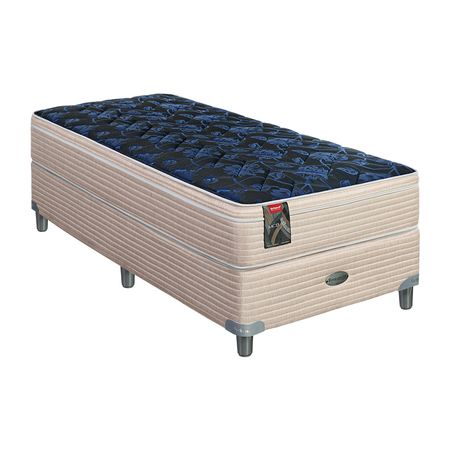 SOMMIER-COLCHON RESORTES SPRINGWALL MCB 115 - 080x190x24 + NVO BOX 23CM, EURO PILLOW (G25115080190)