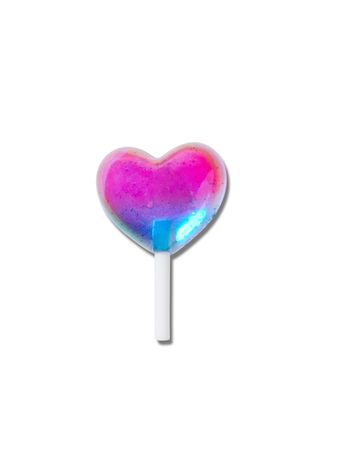 Jibbitz Crocs Jelly Heart Lollipop Unisex Moda Multicolor