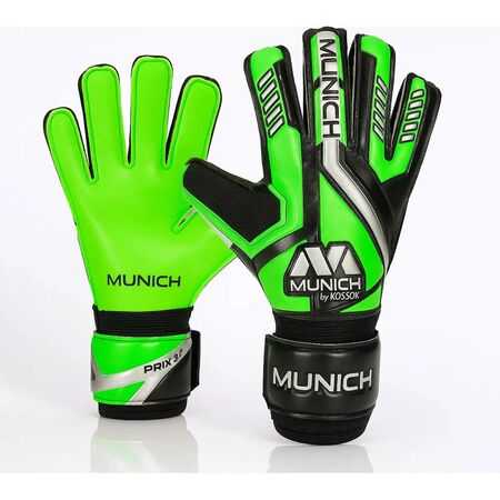 Guantes De Arquero Munich Prix 3.0 Extra Soft Con Kortex Verde #8