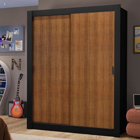 Placard Ropero Madesa Dallas Puertas Corredizas 2 Cajones 10