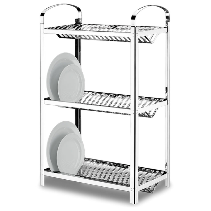 Escurridor Secaplatos 60 Platos Brinox Acero Inoxidable Plateado - Vista 1