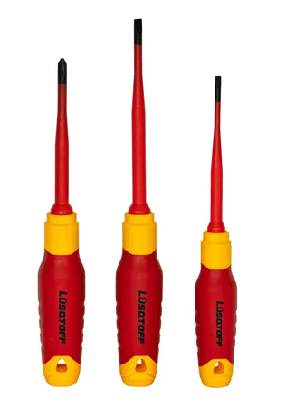 Juego 3 Destornilladores Lusqtoff L6960 Aislado 1000v Grip