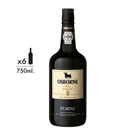 Vino Dulce Oporto Osborne Tawny Caja x 6