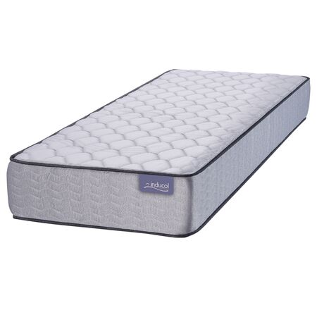 Colchon Inducol Vinson 1 Plaza y Media 100x190x20cm Espuma de Alta Densidad Extra Firme